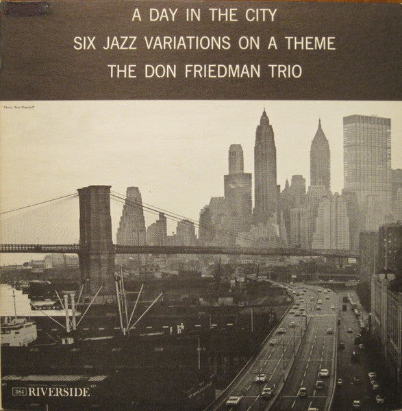 Don Friedman Trio - A Day In The City : Six Variations On A Theme USED VINYL