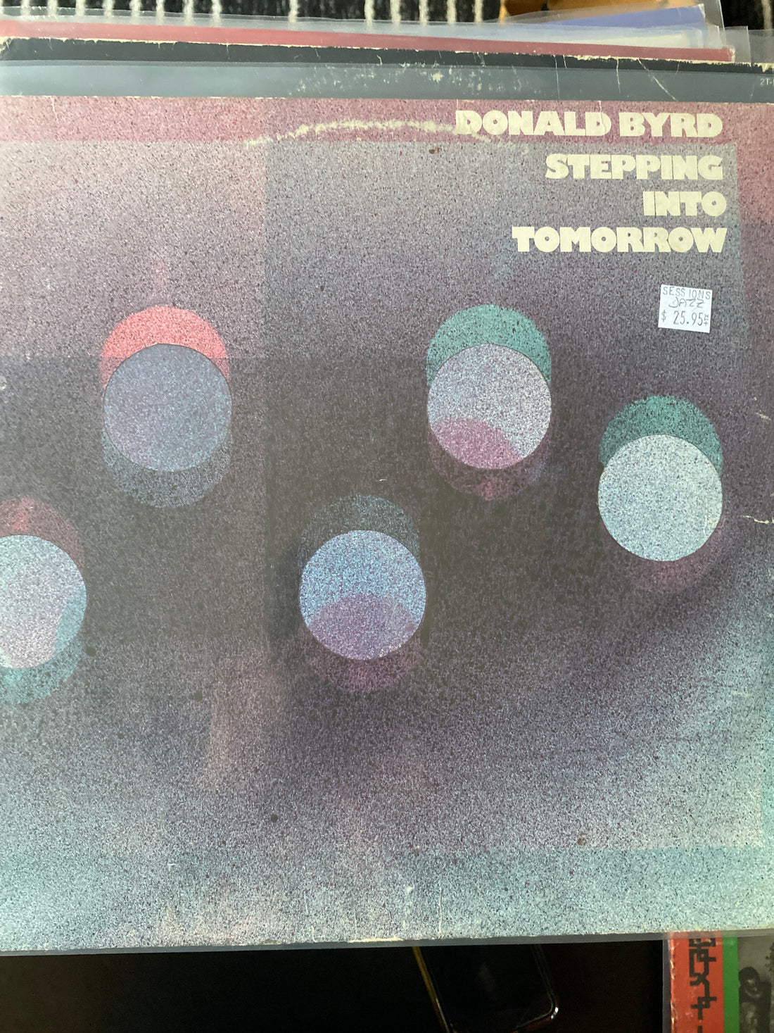 Donald Byrd - stepping into tomorrow USED VINYL