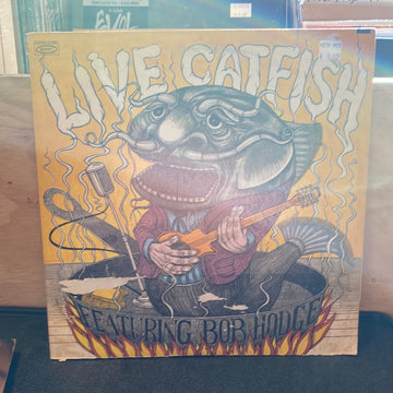 Catfish Featuring Bob Hodge blues rock soul LP Live Catfish on Epic Records