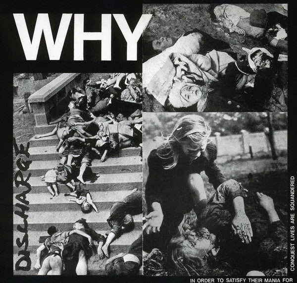 Discharge - why USED VINYL