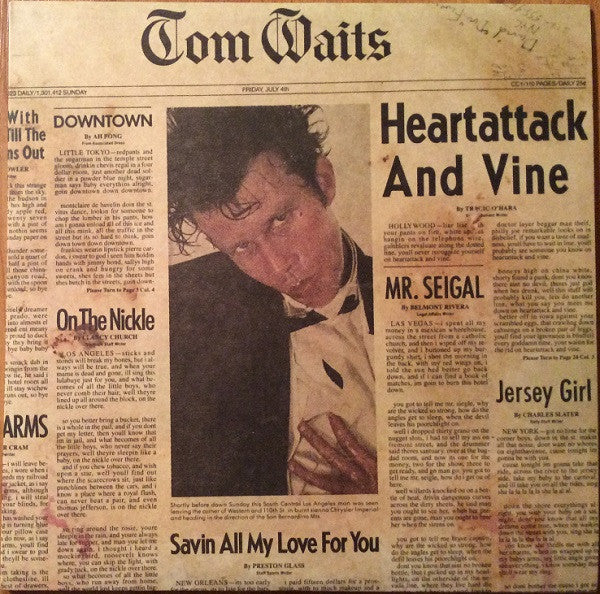 Tom Waits- Heartattack and vine