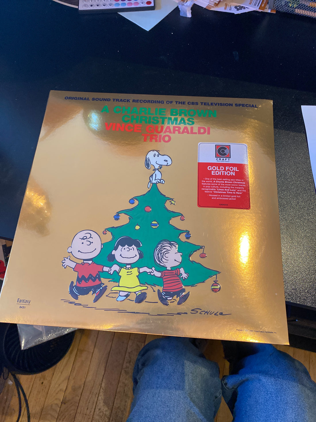 Vince Guaraldi Trio - A Charlie Brown Christmas GOLD FOIL EDITION