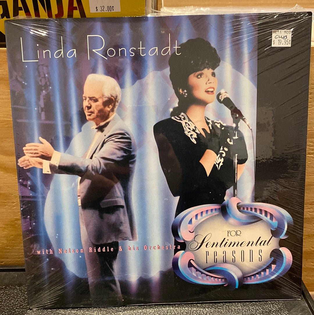 LINDA RONDSTADT For Sentimental Reasons LP Asylum US 1986 Club Ed