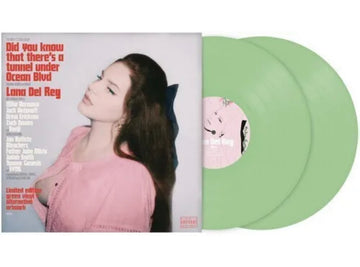 Lana Del Rey - DID YOU KNOW THAT THERE'S A TUNNEL UNDER OCEAN BLVD- Limited edition green vinyl + alternative artwork