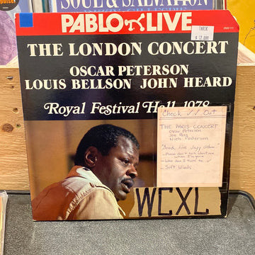 OSCAR PETERSON -London Concert 1978 ~ PABLO 111 {2 lp's} [orig] w/Bellson - RARE