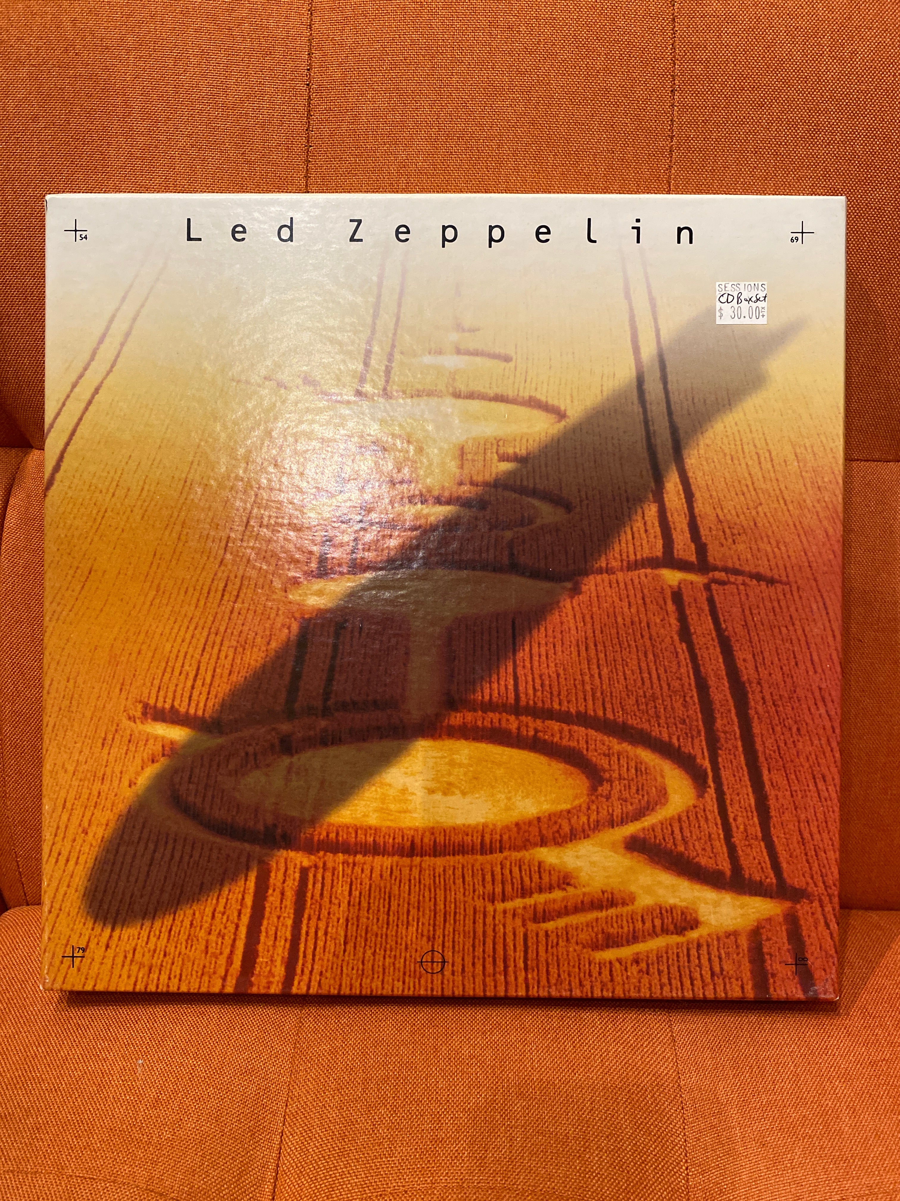 Led Zeppelin 4 CD box set with book -used NM – Sessions Vinyl Room
