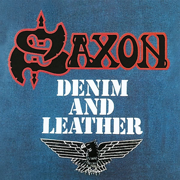 Saxon- denim and leather