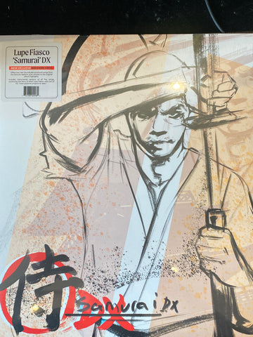 Lupe Fiasco - Samurai DX RED SWIRL VINYL
