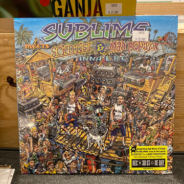 SUBLIME-MEETS SCIENTIST AND MAD PROFESSOR - OPAQUE YELLOW VINYL LP