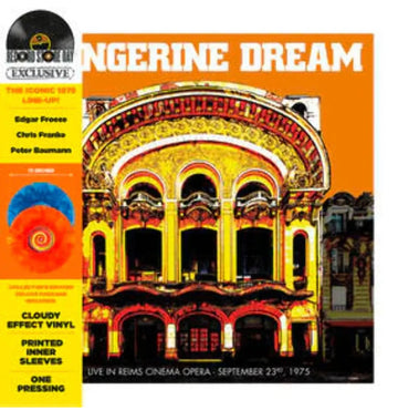 Tangerine Dream - Live At Reims Cinema Opera Colored Vinyl NEW Sealed RSD 2022