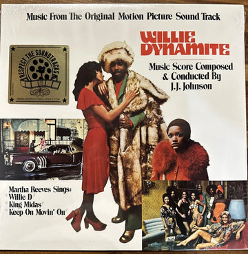 Willie Dynamite Picture Soundtrack J.J. Johnson Blacksploitation Vinyl
