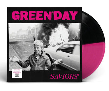 Green Day - Saviors [Indie-Exclusive Hot Pink & Black Vinyl] NEW Vinyl