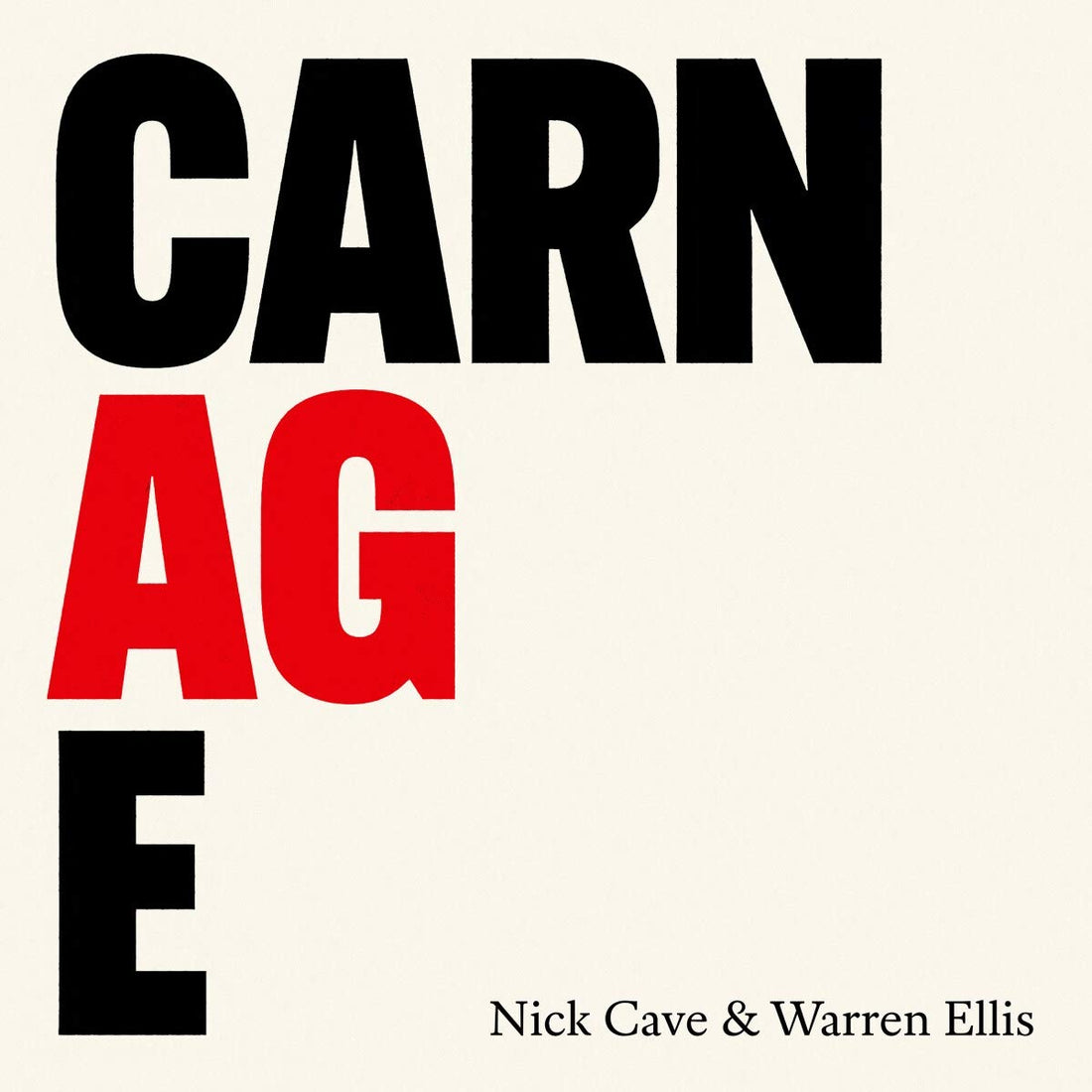 Nick Cave & Warren Ellis- Carnage