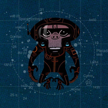 Gorillaz VS Spacemonkeyz- Laika Come