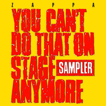 Frank Zappa- You can’t do that on stage sampler